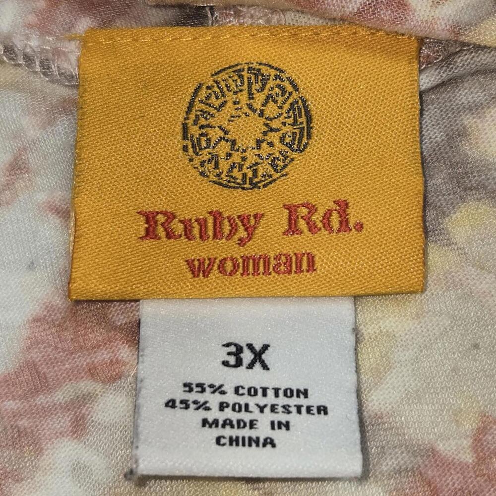 Ruby Rd Pink Patterned Open Front Cardigan Plus S… - image 7